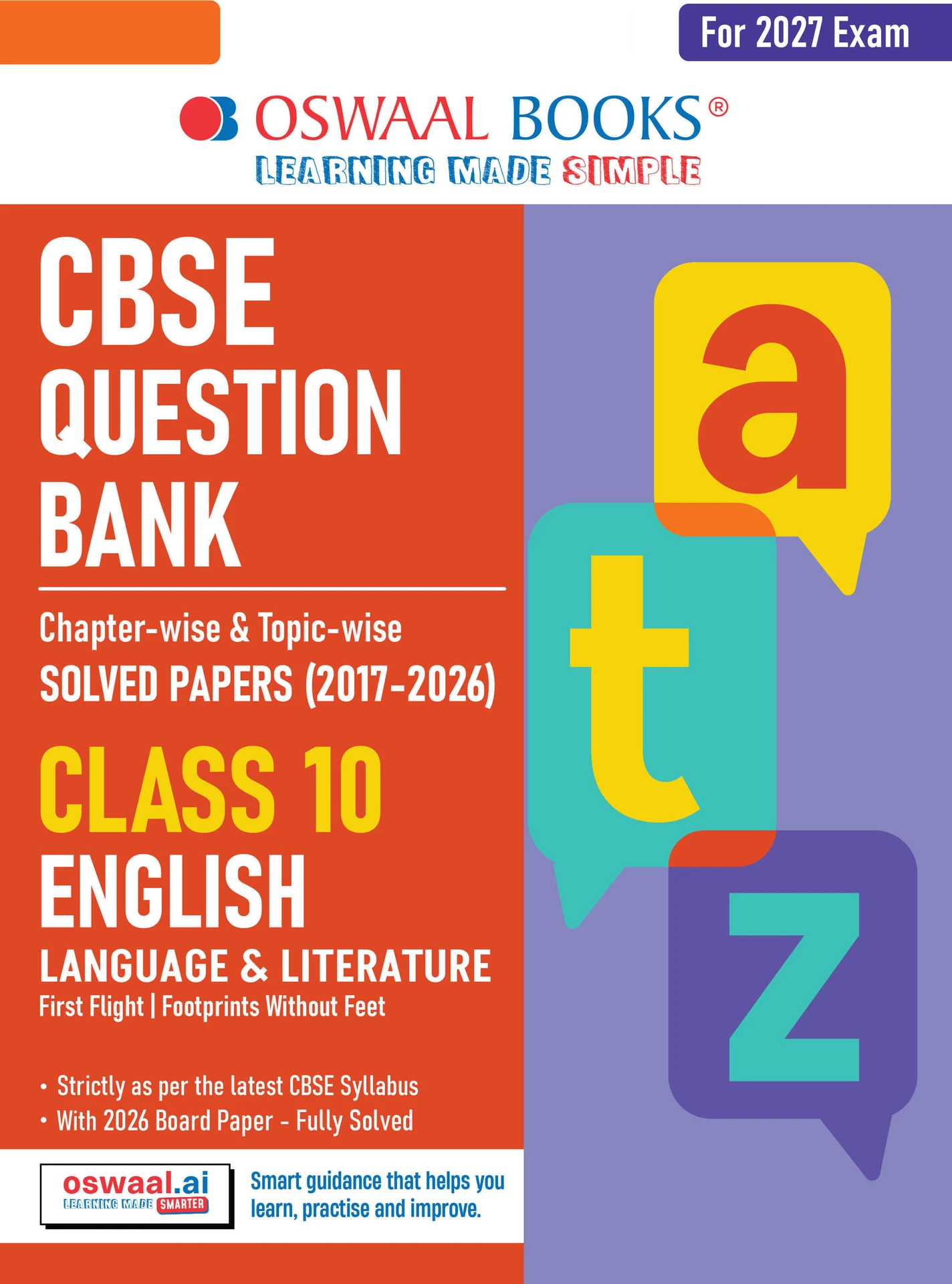Download CBSE Question Bank for Class 10 English Language & Literature